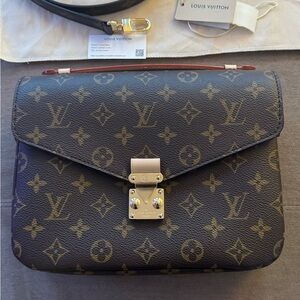 Brand New - Louis Vuitton Monogram Pochette Metis Crossbody Bag - Brown/Beige